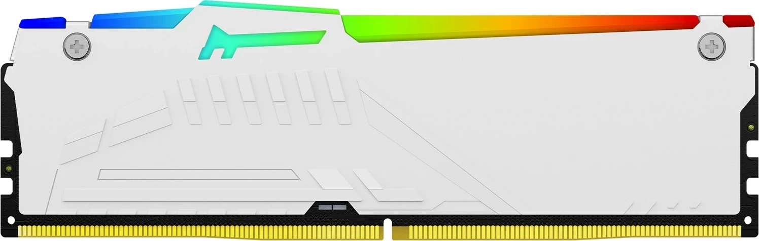 RAM Memorje Kingston FURY Beast 32GB 6000MT/s DDR5 CL36 DIMM (Kit of 2) RGB Bardhë