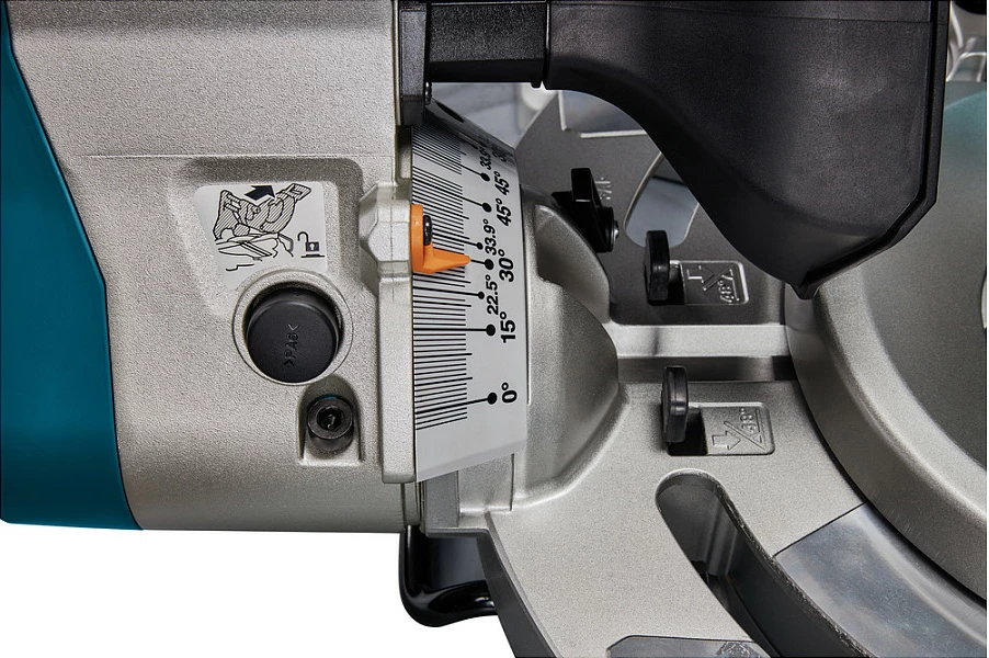 Sharrë këndore rrëshqitëse Makita LS1219L, 1800W, disk 305mm, laser, e kaltër