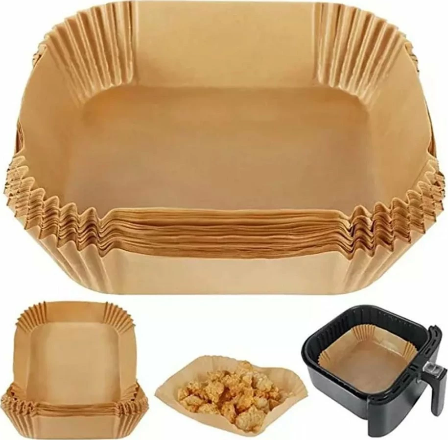 Insert letre pergamene për air fryer Klausberg KB-7781 16x16cm 100 copë