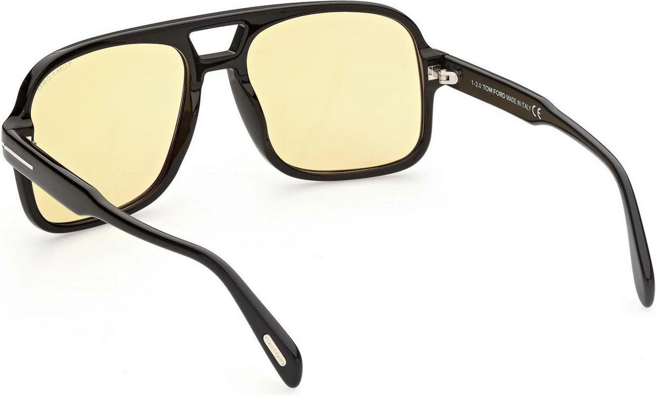 Syze dielli për meshkuj Tom Ford Falconer-02 FT0884 01E, të zeza [Ngjyra: 60]