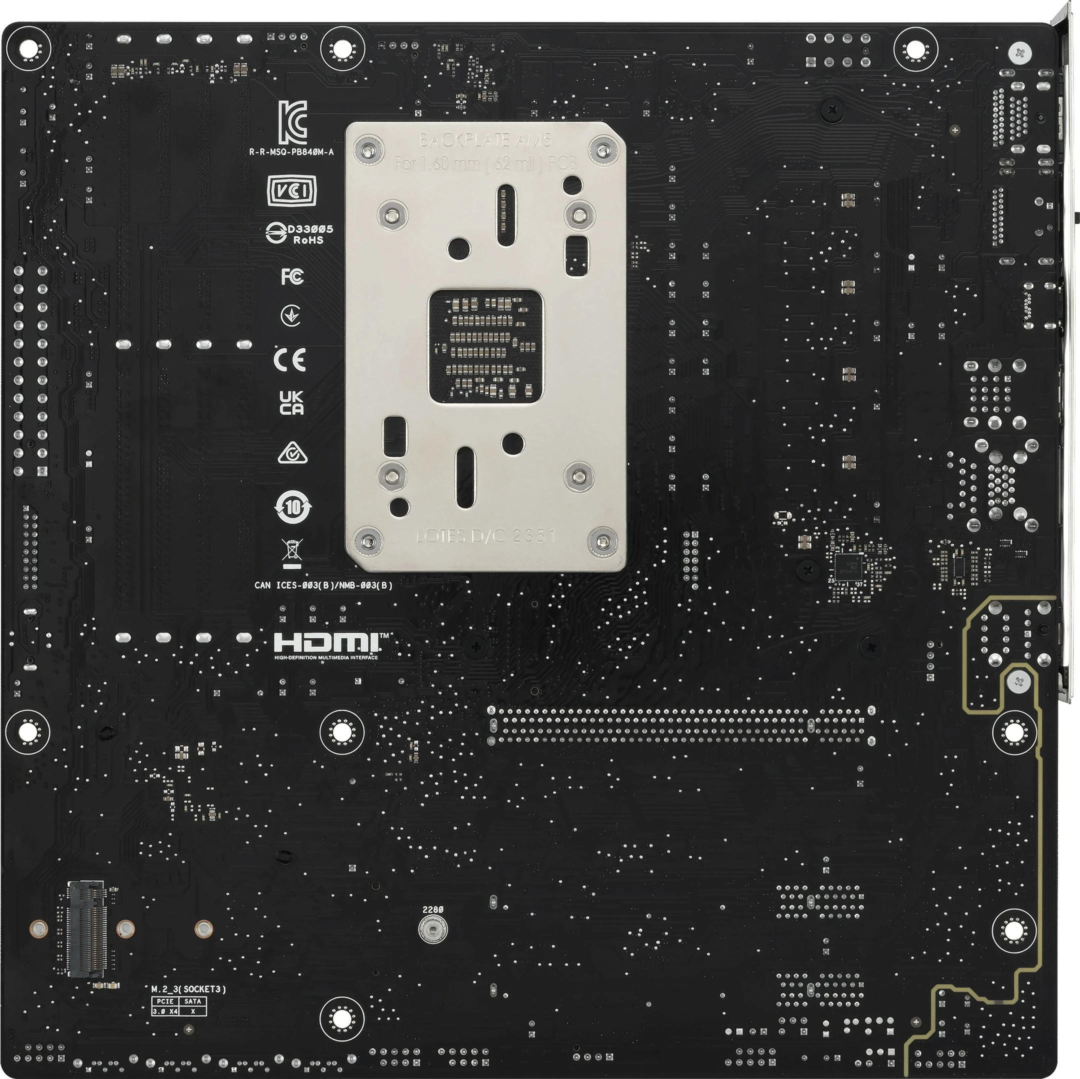 Pllakë amë ASUS PRIME B840M-A-CSM, Socket AM5, DDR5, 192 GB