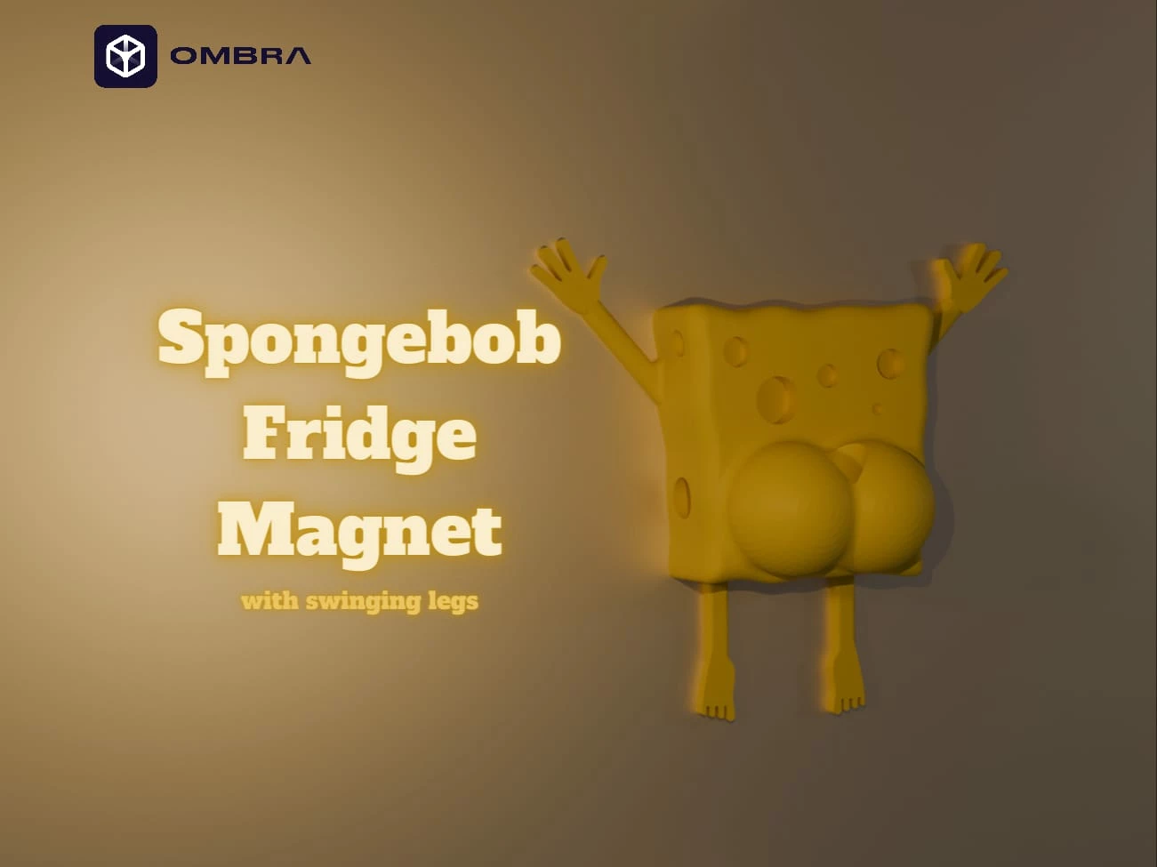 Bikini Bottom Set Fridge Magnet 