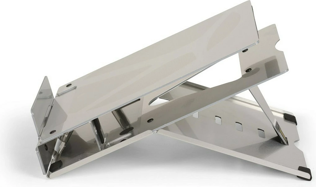 Qëndrim laptopi BakkerElkhuizen Ergo-Q 260, deri 17 inç, 5 nivele, metalik