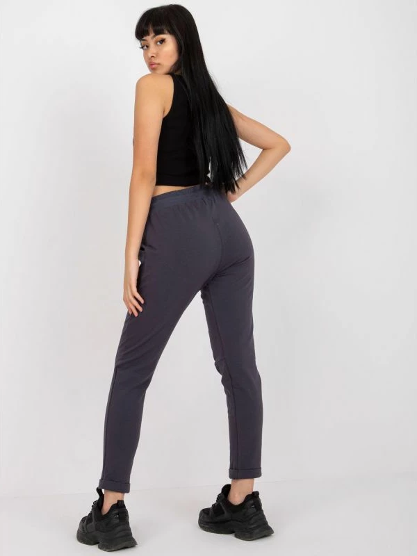 Pantallona sportive BASIC FEEL GOOD, graphite [Madhësia: M]