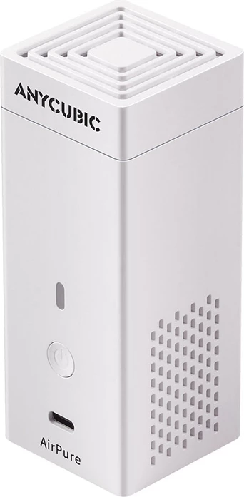 Pastrues ajri Anycubic AirPure, filtër karbon aktiv, bateri 2000 mAh, 2 copë, i bardhë