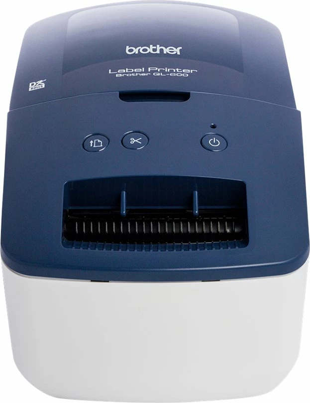 Printer etiketa Brother QL-600BXX1, termik, USB, Blu-Bardhë