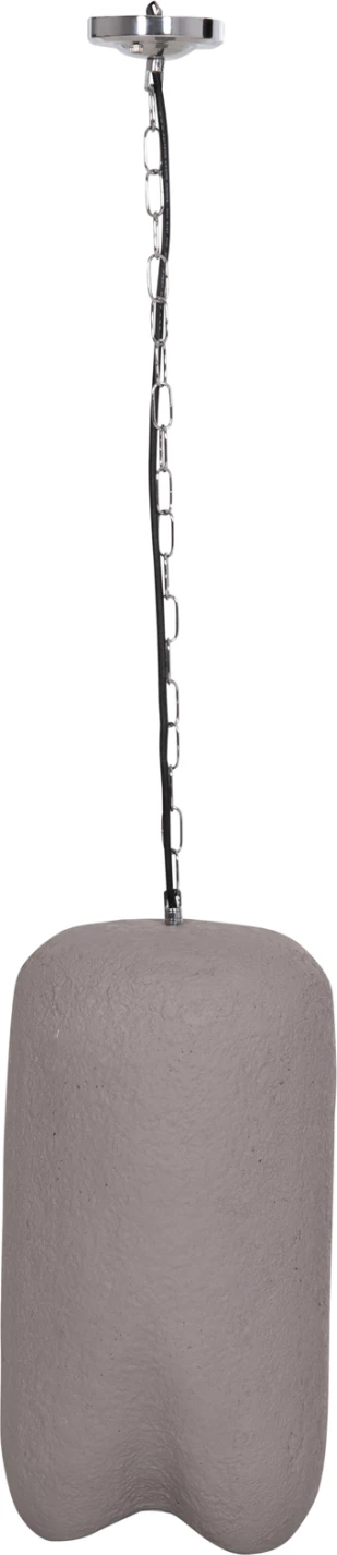 Llambë tavani varëse LOGKY, fibër-cement, ngjyrë gri, Φ24x47Hcm