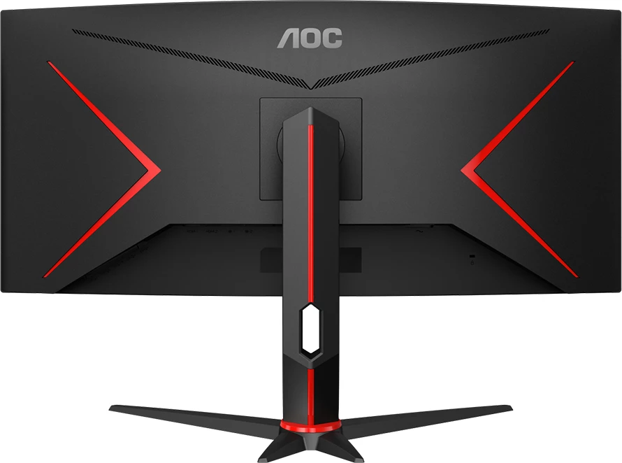 Monitor gaming AOC CU34G2XP 34\" i lakuar VA, UWQHD 3440x1440, 180Hz, 1ms, HDR400, FreeSync Premium, HDMI/DP, i zi-kuq