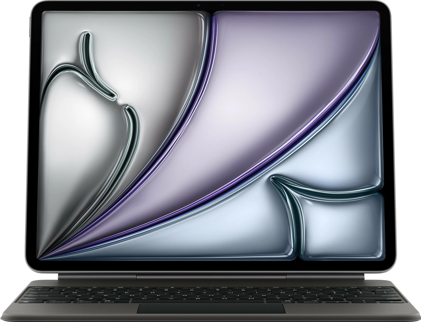 Tastierë Apple për iPad Air 13" (M3/M2), QWERTZ gjermanisht, me trackpad, me ndriçim, e zezë