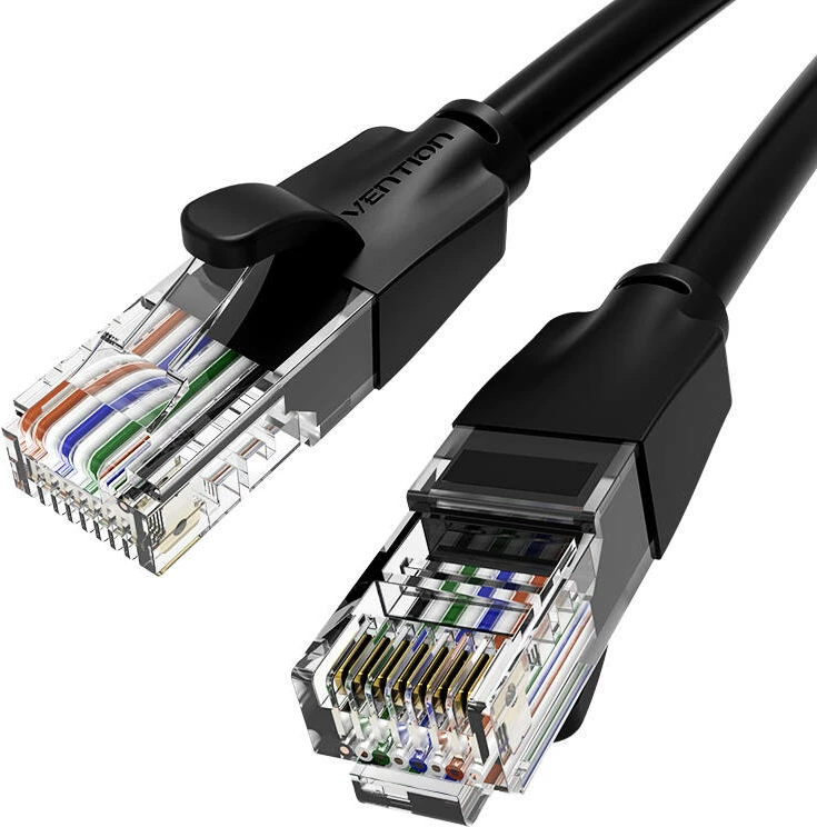 Kabllo rrjeti Vention IBEBJ, CAT6, 5m, RJ45, e zezë