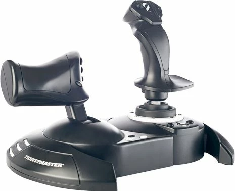 Joystick Thrustmaster T.Flight Hotas One 4460168, me 14 butona, me kabllo, për PC/Xbox One, i zi, set