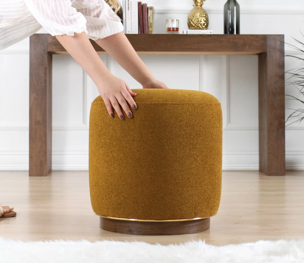 Puf Atelier del Sofa, ngjyrë ulliri, Zeone