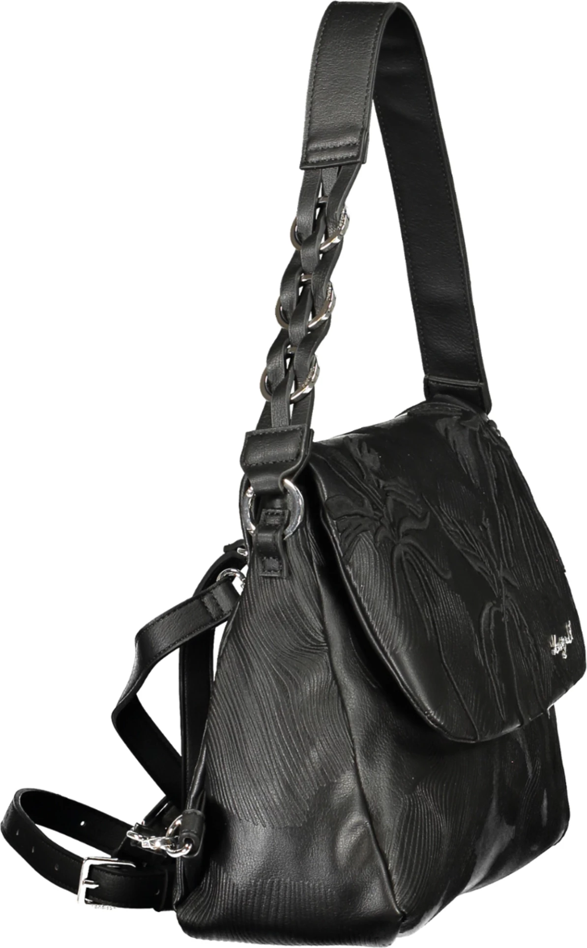 Çantë shpine DESIGUAL Back Mirenis Posadas femra, e zezë
