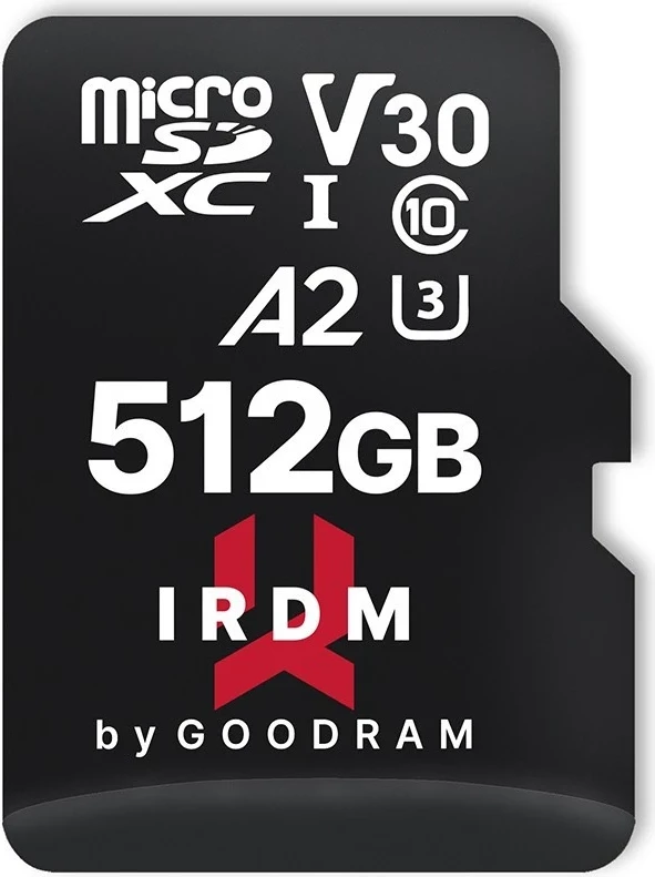 Kartë memorie microSD GoodRAM, 512GB