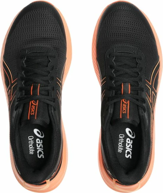 Atlete për meshkuj Asics, të zeza-portokalli