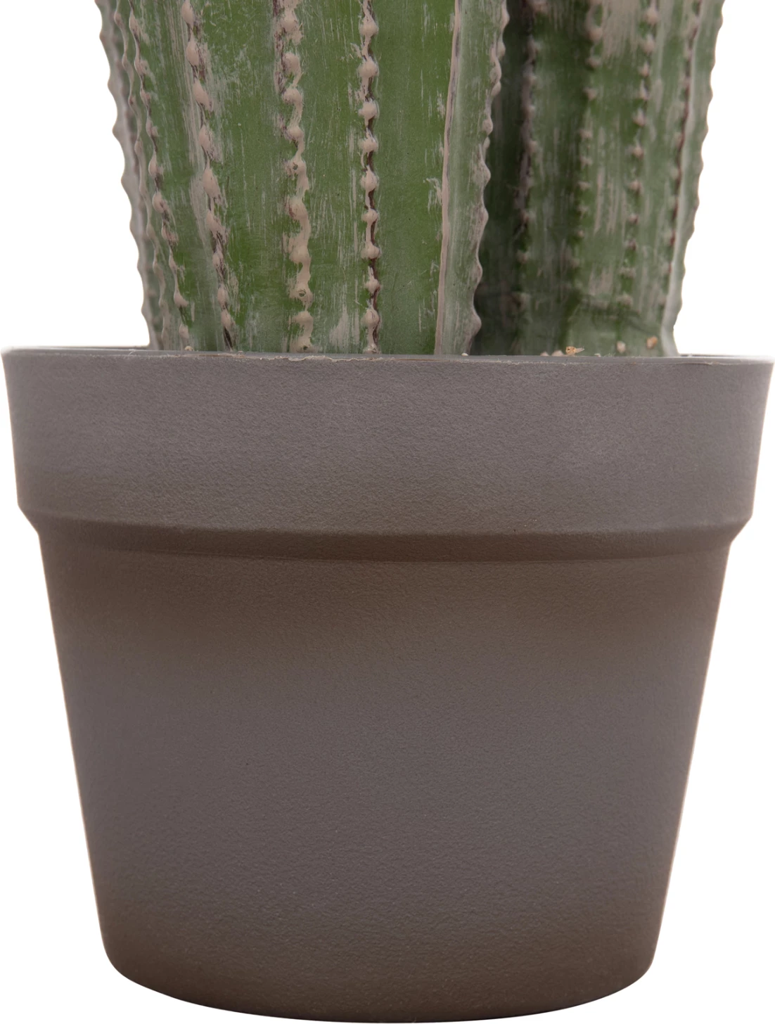 Bimë dekorative sintetike në vazo, lloj kaktusi, FH4743, 16x62cm