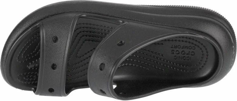 Papuqe për femra Crocs, të zeza