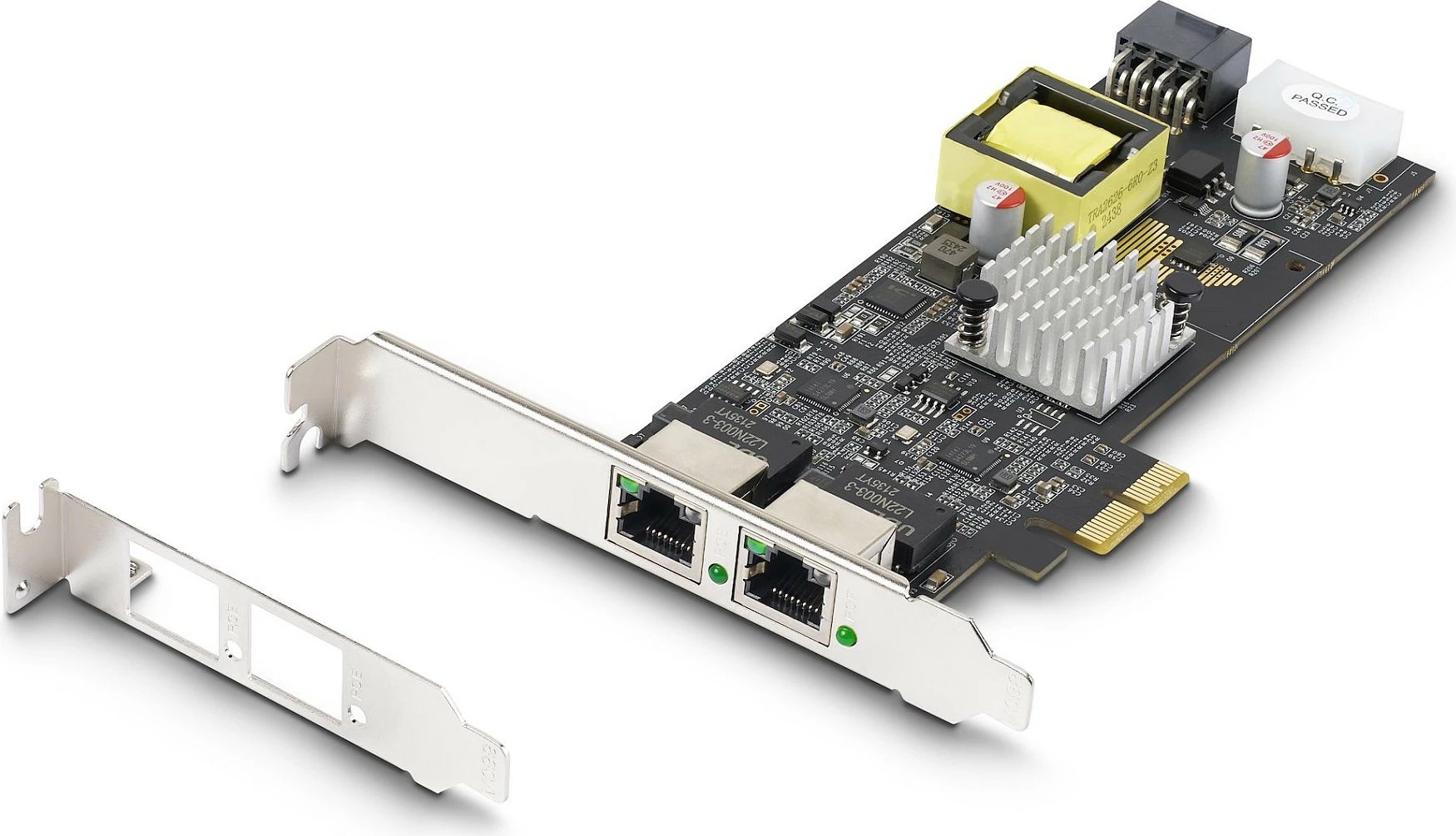 Kartelë rrjeti PCIe StarTech 2-Port 2.5GbE PoE+, Intel I225-V