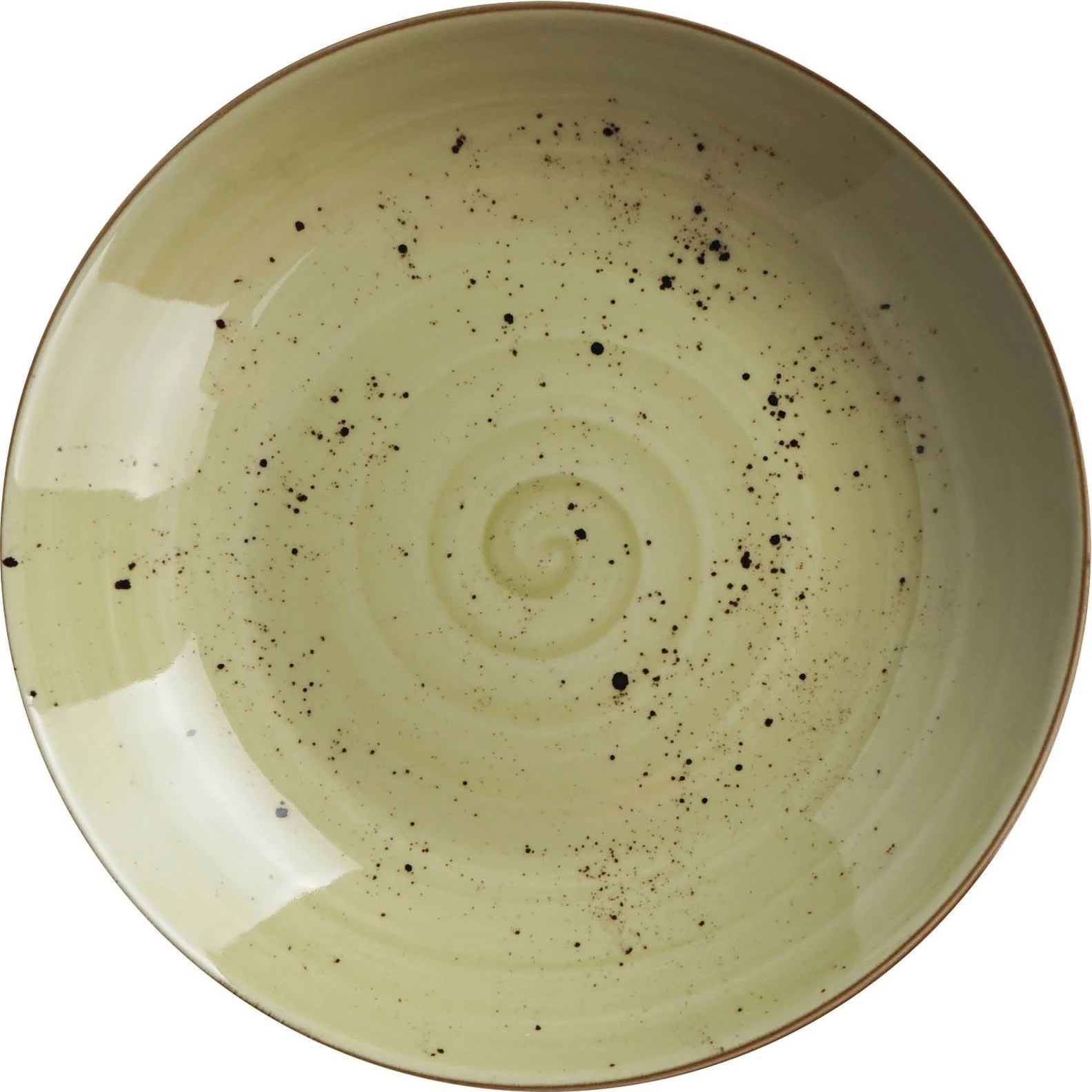 Pjatë e thellë coupe Fine Dine Olive 230mm 900ml, e gjelbër, set 6 copë
