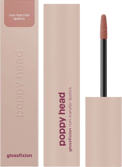 Buzëkuq liquid Poppy Head Glossfixion 01 Nudit për femra, 2.5g