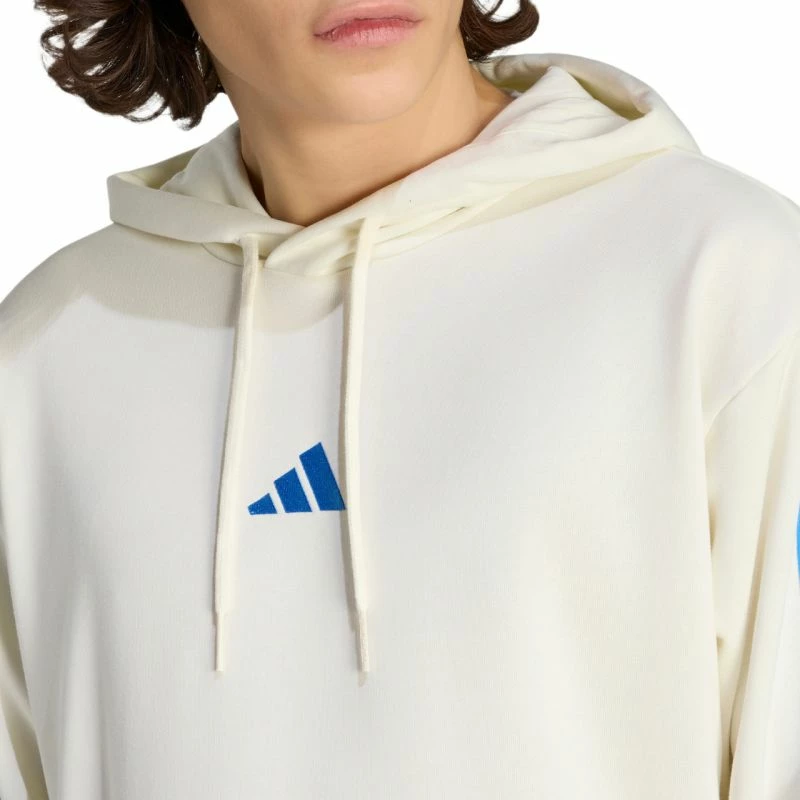 Duks për meshkuj adidas Essentials 3-Stripes French Terry KD4901, krem [Madhësia: L]