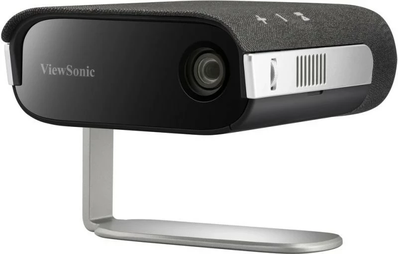 Projektor portativ Viewsonic M1S, LED, WVGA, 16 GB, i zi, argjendtë