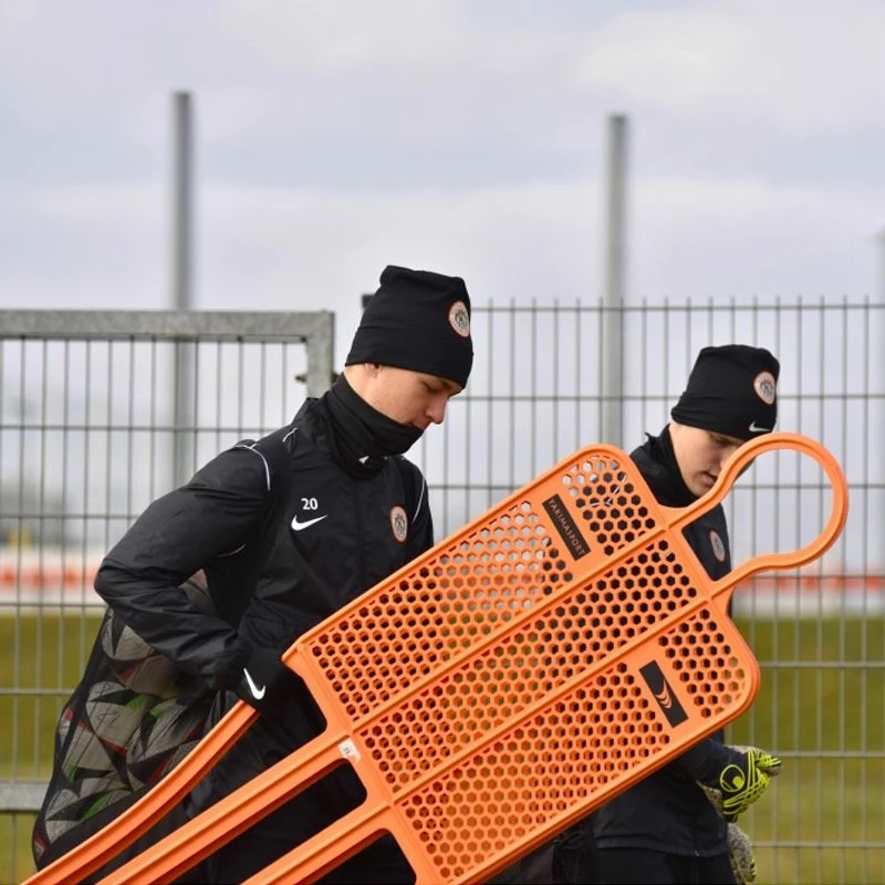 Mur futbolli Yakima PRO 180cm, portokalli