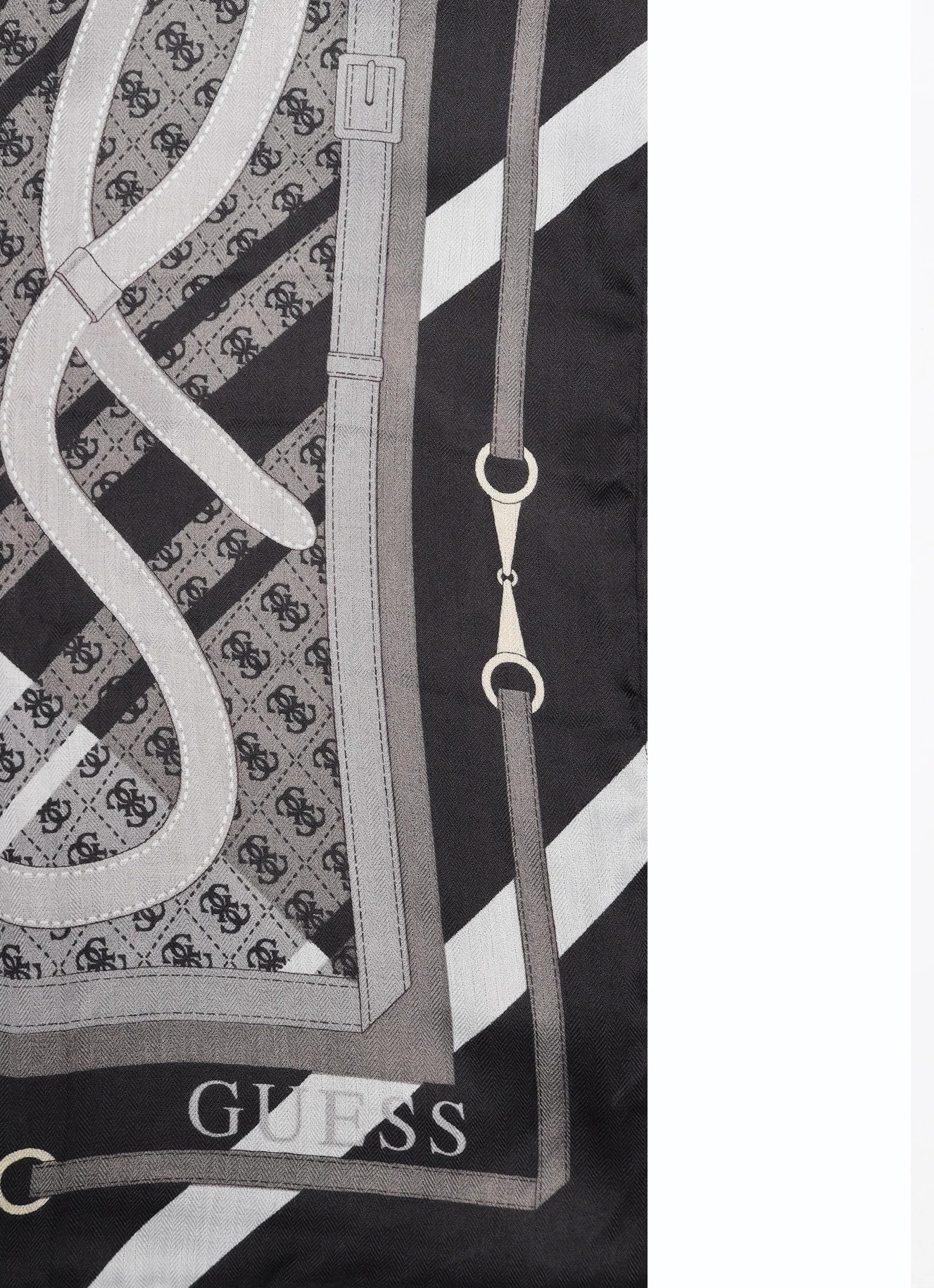 Shami për femra Guess Yvonne Logo AW5659 POL03, antracit