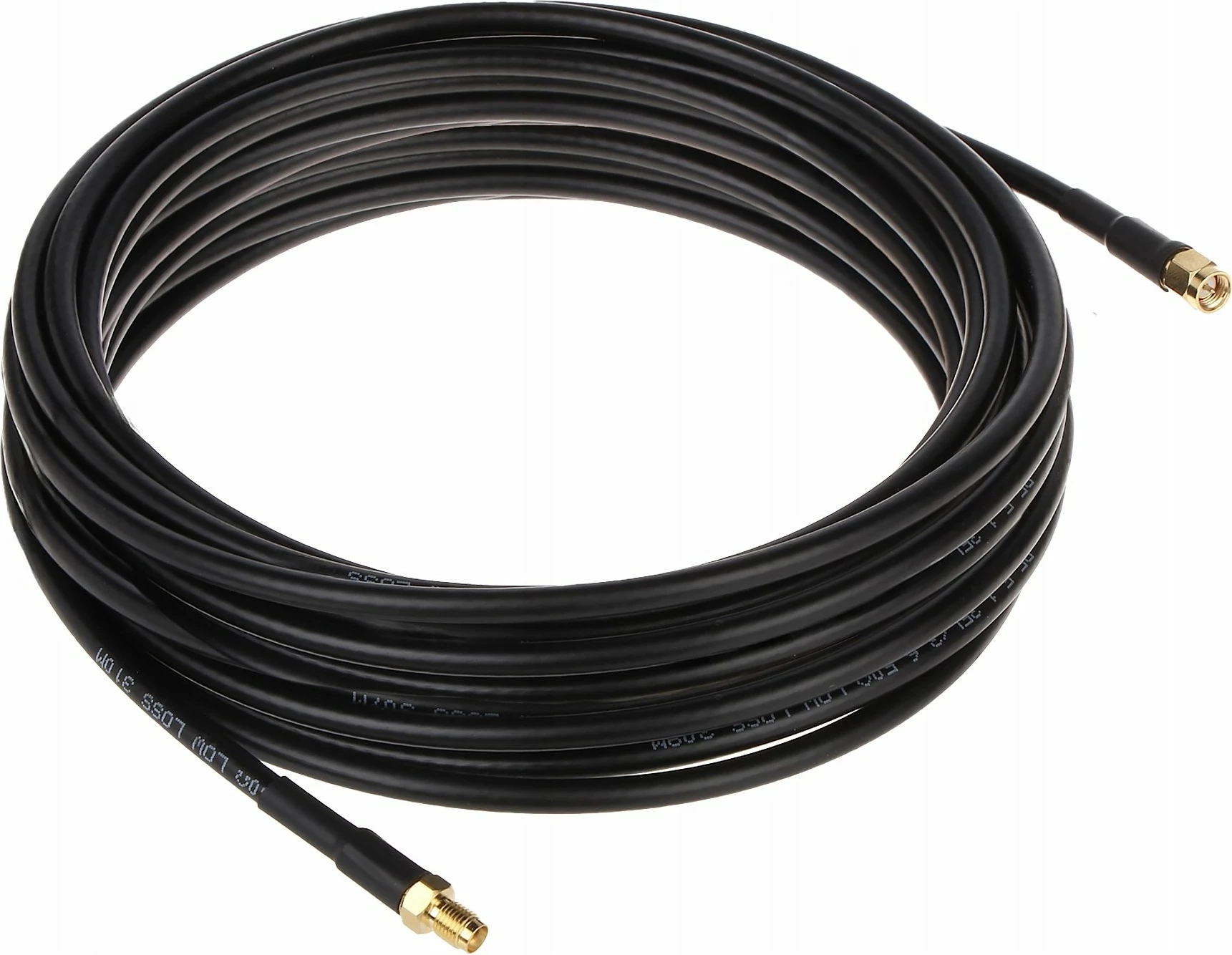 Kabllo sinjali Signal SMA-W/SMA-G-10M 10 m, e zezë