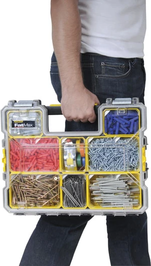 Organizator veglash Stanley FatMax Pro S1-97-518 44.6x35.7x11.6 cm, zi/verdhë