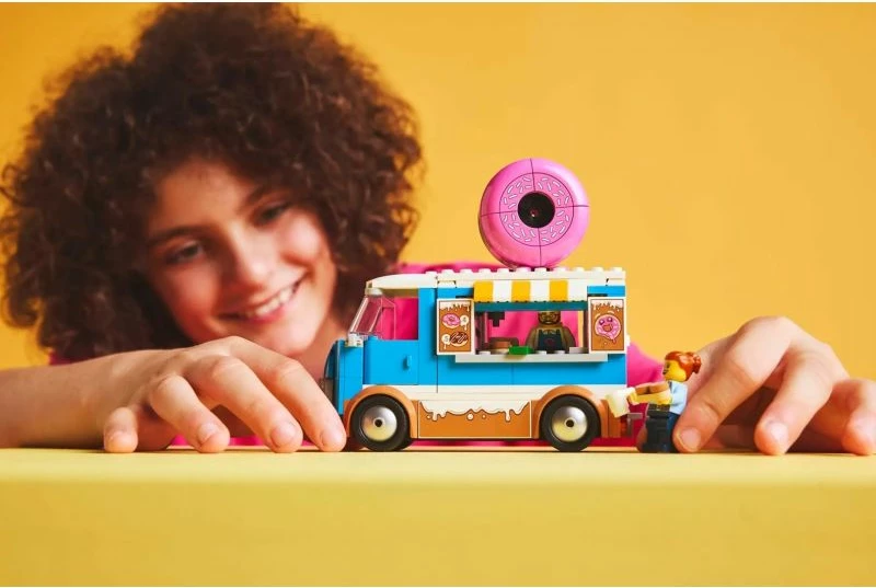 Set lodrash Lego City për fëmijë, Mobile Donut Shop