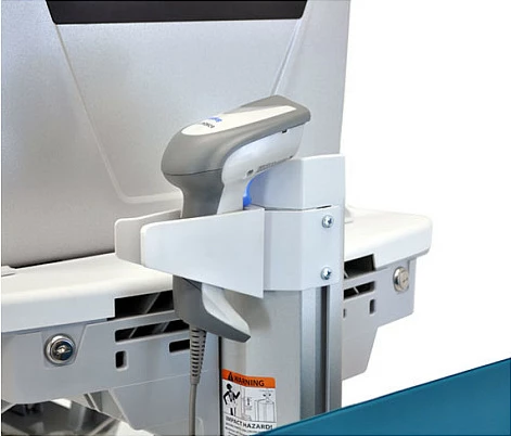 Karrocë kompjuteri Ergotron StyleView, montim monitori VESA, 24", 4 sirtarë, 15.9 kg, gri/bardhë
