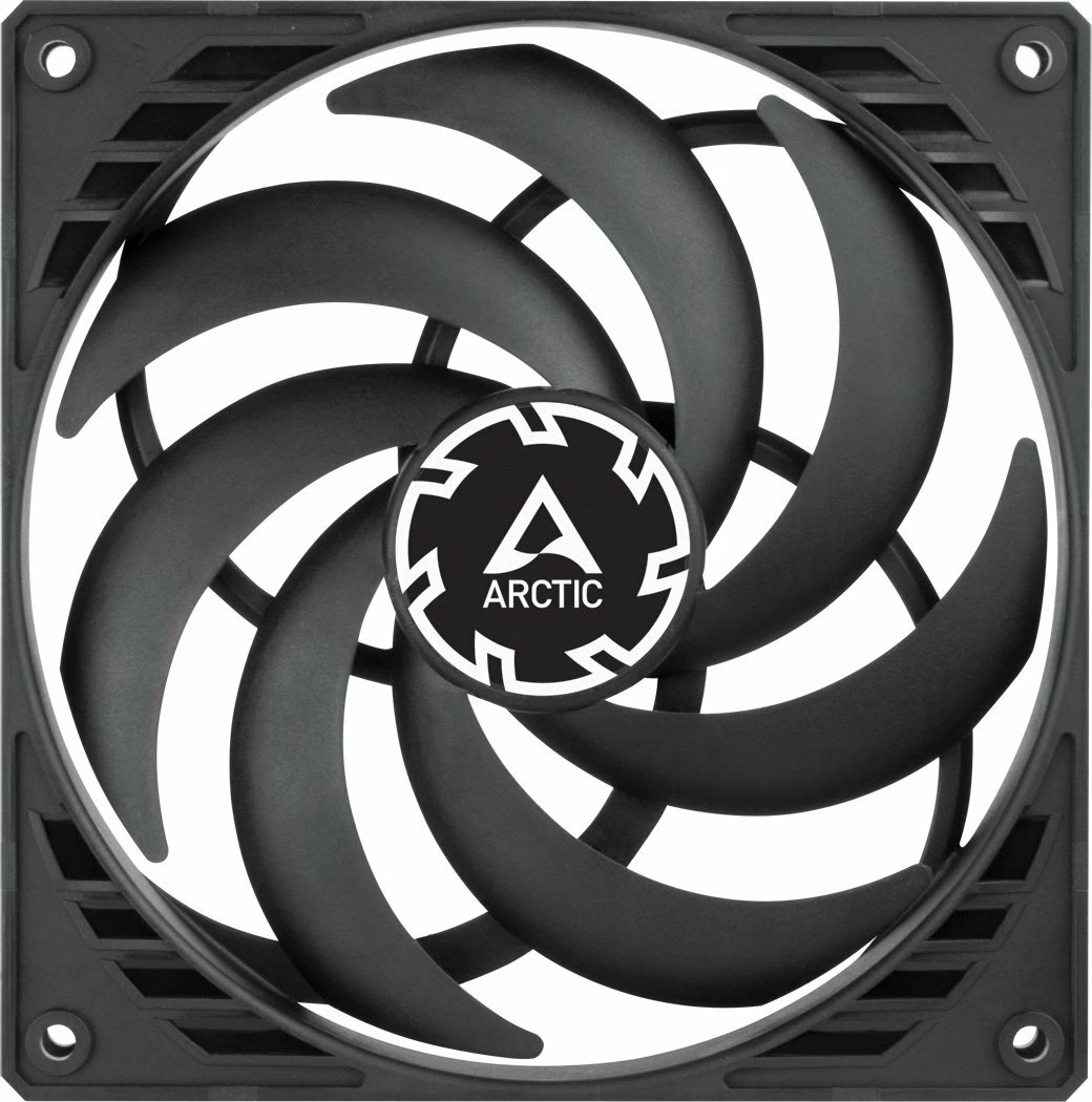 Ventilator kasë Arctic P14 Slim PWM PST ACFAN00268A 140mm 16mm 4-pin PWM i zi (1 copë)