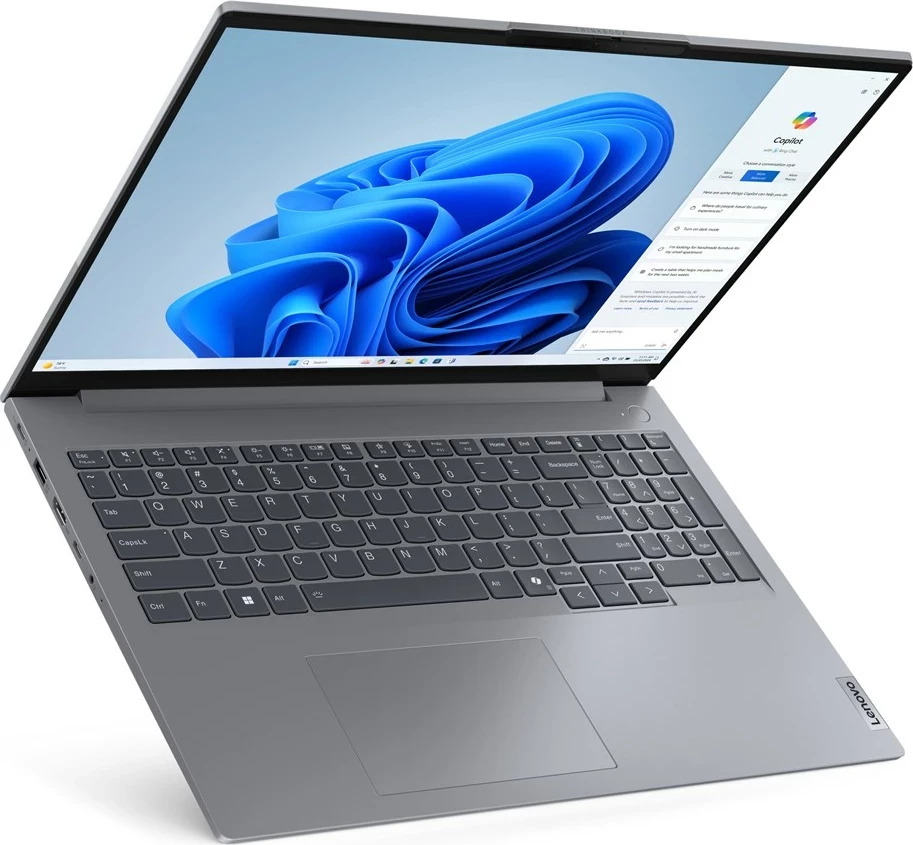 Laptop Lenovo ThinkBook 16, Intel Core Ultra 5 125U, 8 GB RAM, 512 GB SSD, Gri