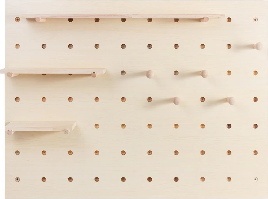 Organizues muri Maclean MC-131 WD, 60x80 cm, dru i çelët