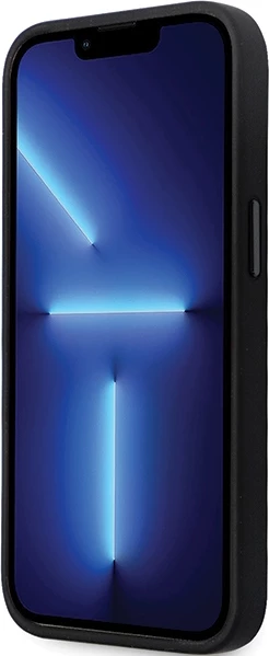 Mbështjellës Karl Lagerfeld KLHCP14XSMHKNPK për iPhone 14 Pro Max 6.7", silikon, i zi