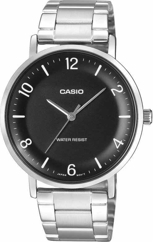 Orë dore për meshkuj CASIO, argjendtë