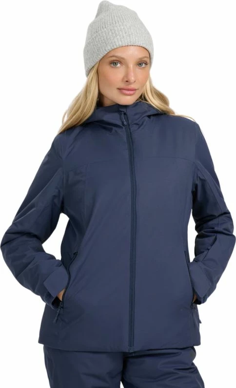 Jakne ski për femra 4f, navy blue