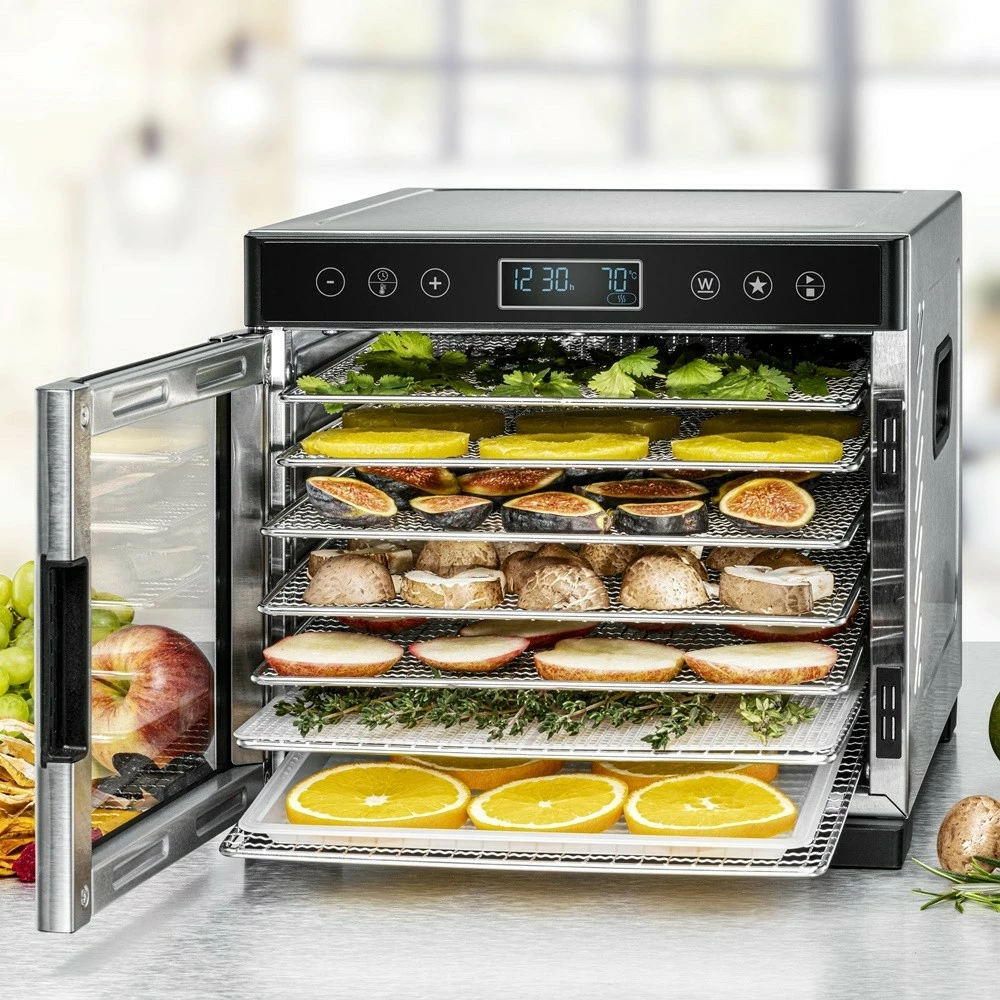 Dehidratues ushqimi Rommelsbacher DA 650, LCD, 600 W, Ngjyrë e zezë