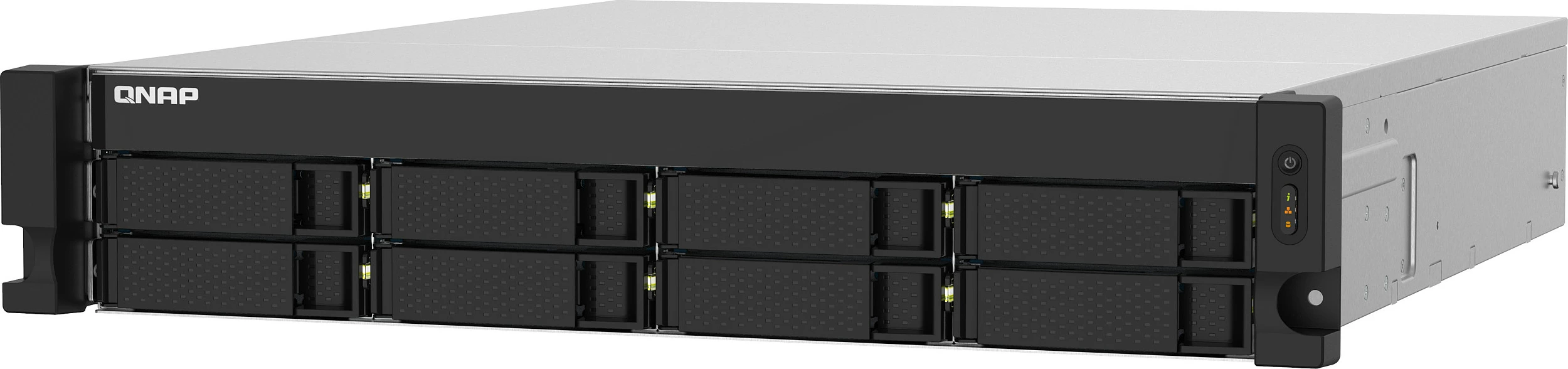 NAS QNAP TS-832PXU-RP, Rack 2U, 4GB RAM, 10GbE