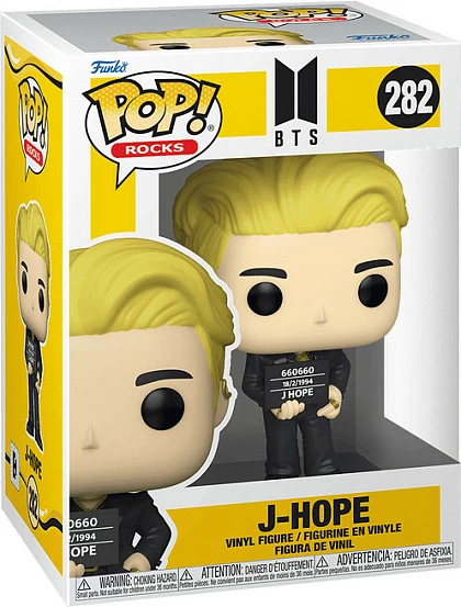 Figurë koleksionuese Funko Pop! Rocks BTS Butter - J-Hope, 108 mm, shumëngjyrëshe