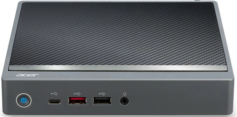 Mini PC Acer Veriton Essential VN2590G, Intel Core 5-120U, 16GB RAM Memorje, 512GB SSD NVMe, Linux, i zi