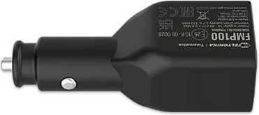 GPS tracker Teltonika FMP100, 2G, Plug & Play për prizë çakmaku, i zi