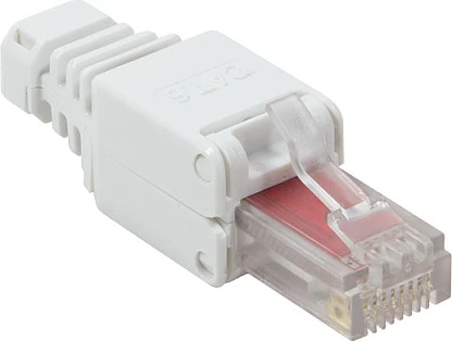 Konektor RJ45 LogiLink Cat6 UTP, toolless, i bardhë