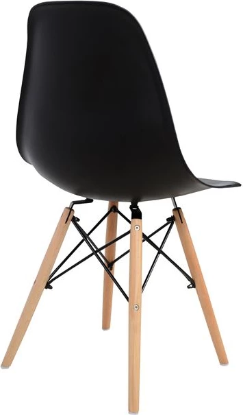 Set Karrige druri Twist PP FH8460.02, 46x50x82 cm, 4 copë, të zeza