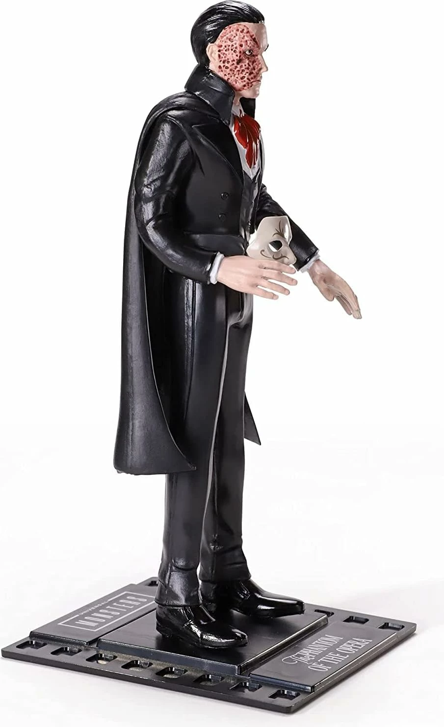 Figurinë fleksibile Noble Collection Bendyfigs Universal Monsters Phantom of the Opera 19 cm me stendë