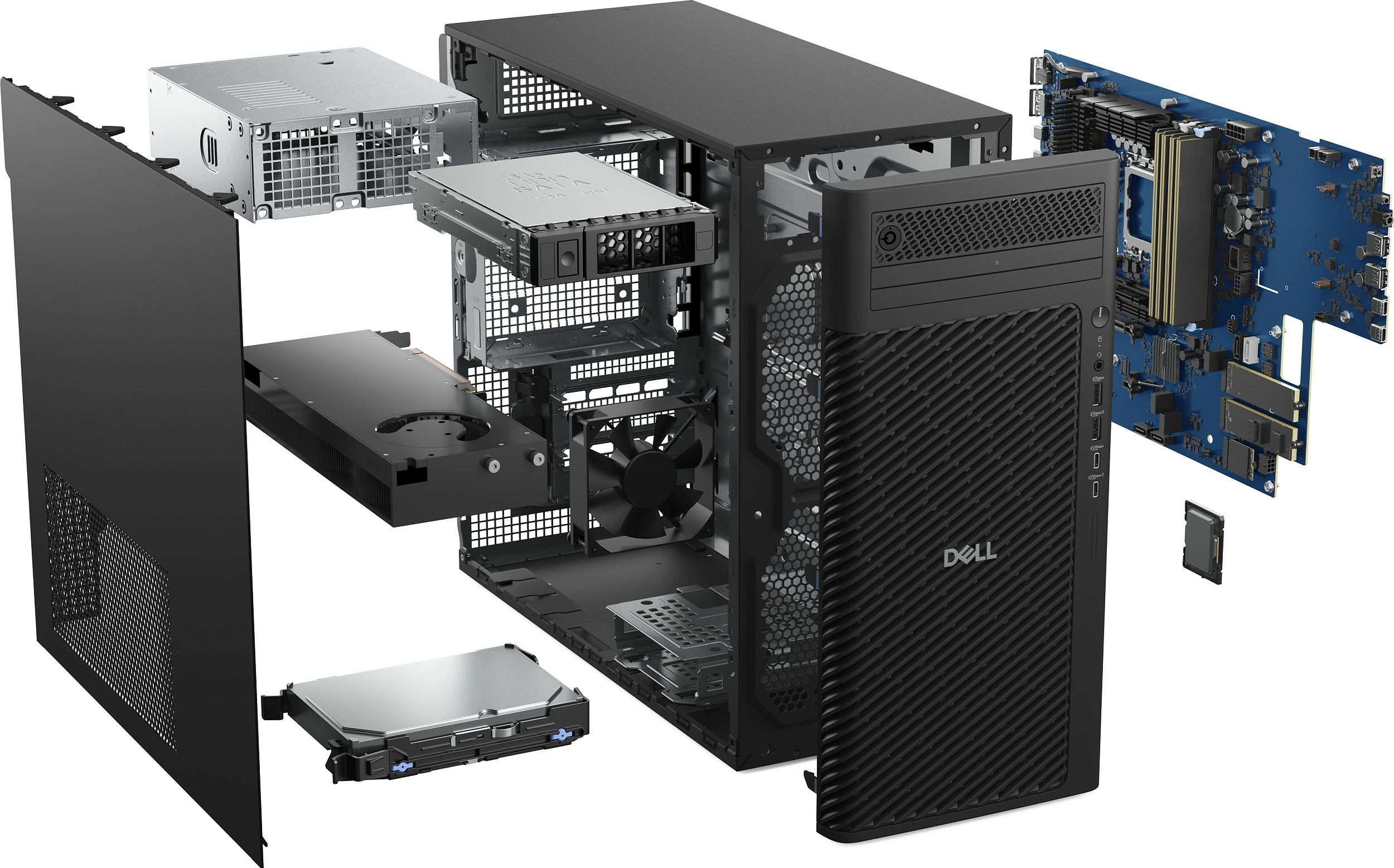 Kompjuter desktop DELL Pro Max FCT2250 T2, Core Ultra 7 265, 64GB RAM, 1TB, Windows 11 Pro, i zi