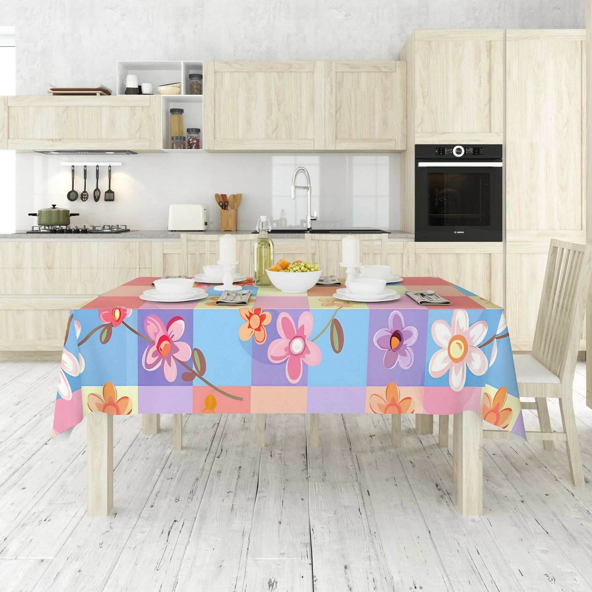 Mbulesë tavoline Hermia, Asr-tblclt25-34, 140x180cm