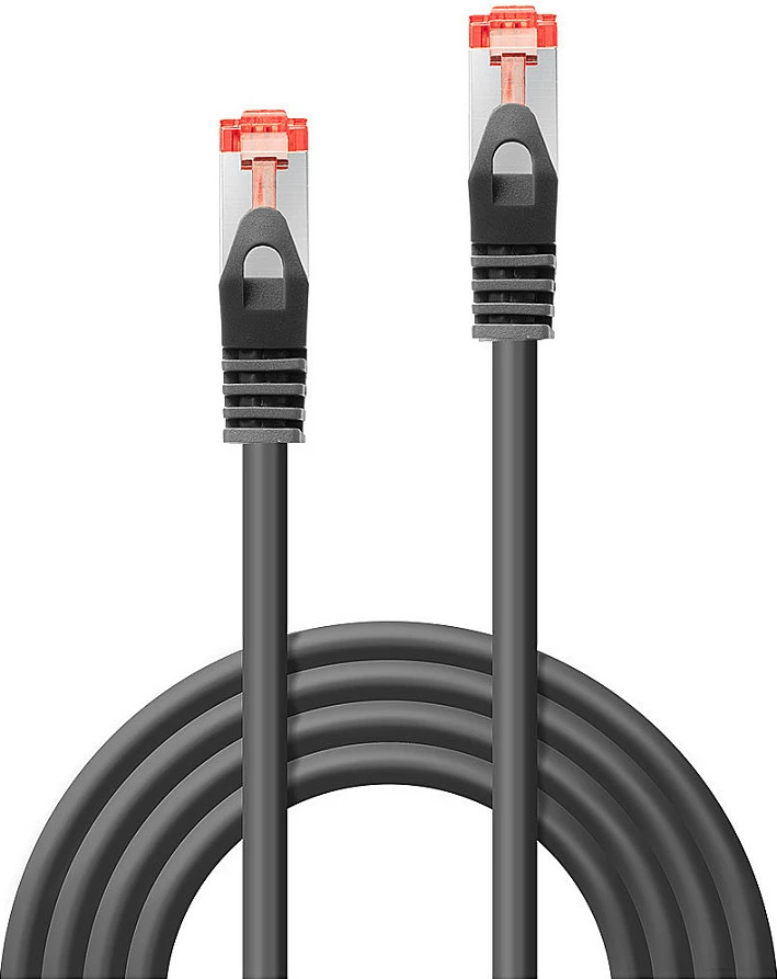 Kabllo rrjeti LINDY Patch Cat6 S/FTP Basic, 0.3m, e zezë