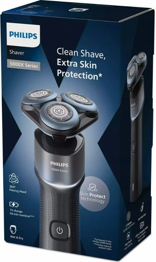 Makinë rroje Philips 5000X series X5006/00, e zezë